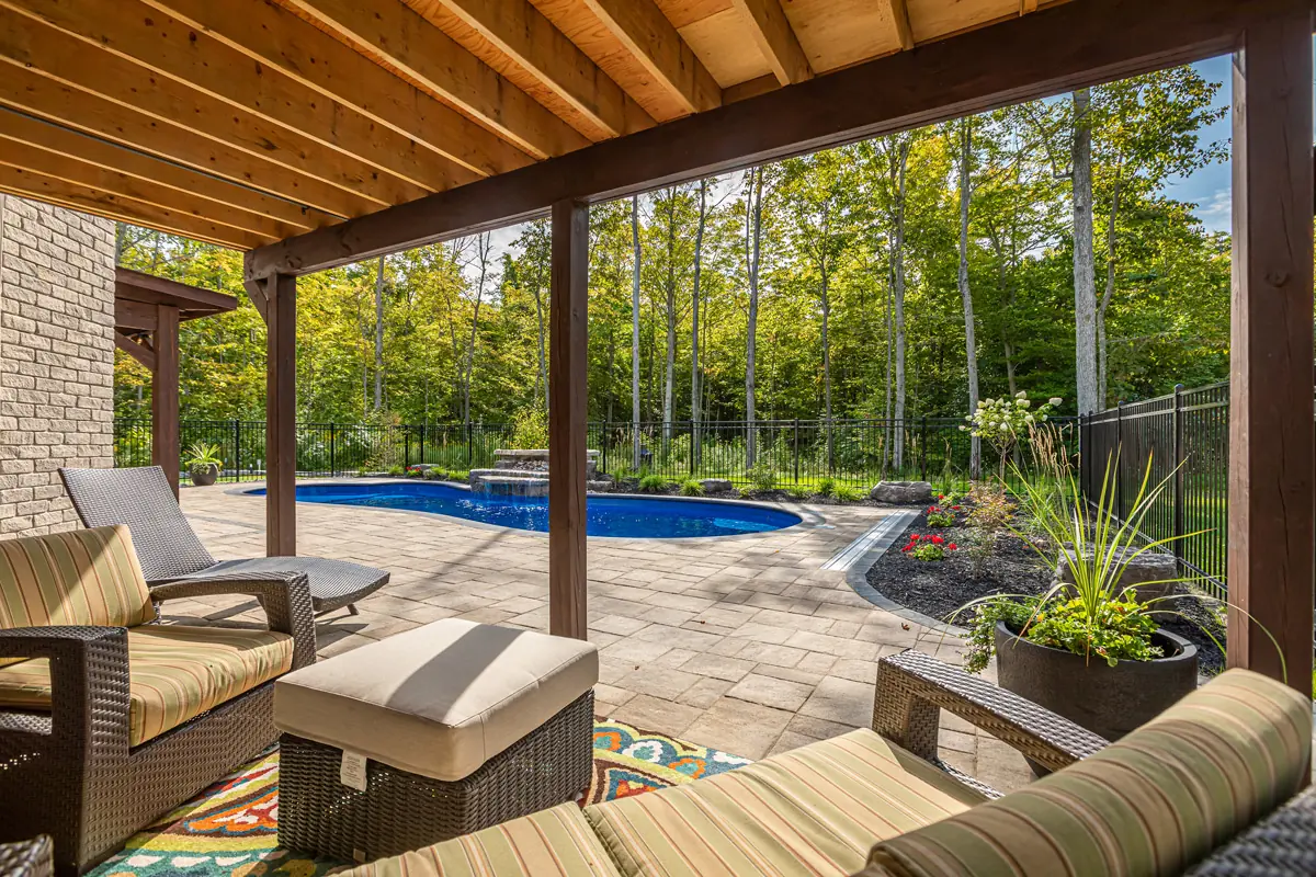 completed_gallery_18 Completed pool installation project, Durham CA